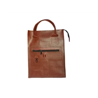Metropolis Leather Work Bag Leather Briefcase Code MK-02 
