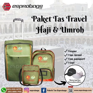 Tas Travel Haji & Umroh Paket Tas Trolley Haji dan Umroh Terbaru Koper Haji Umroh
