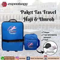 Paket Travel Haji dan Umroh Tas Haji & Umroh Paket Tas Haji Umroh TravelSet Koper Haji Umroh