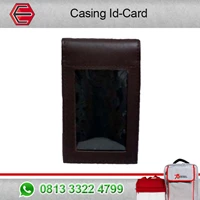 Espro Casing ID Card Original Leather-Hitam