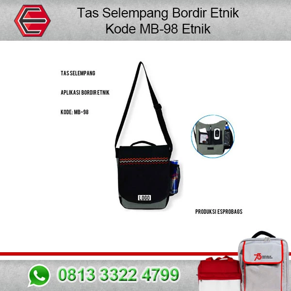 THE SLING BAG ESPRO ETHNIC EMBROIDERY