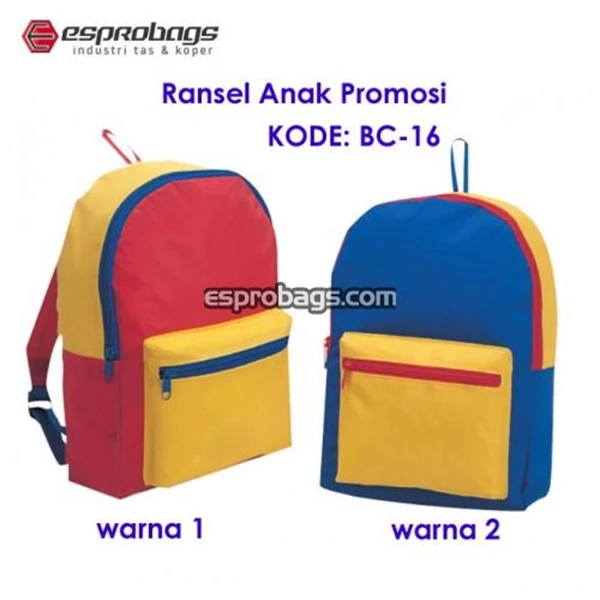 PROMOTIONAL SCHOOL BACKPACKS ESPRO BC-16