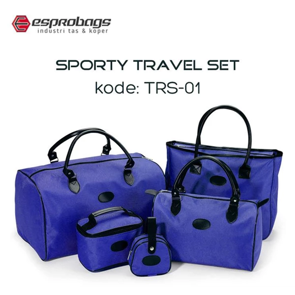 ESPRO PROMOTIONAL TRAVEL BAGS SET OF SPORTY