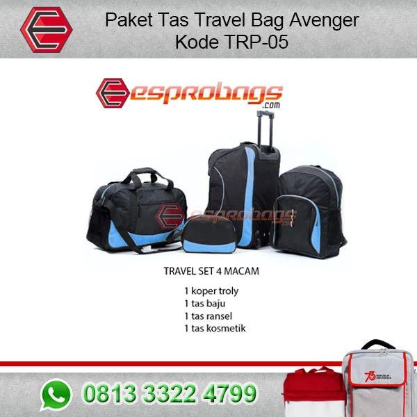 PAKET TAS TRAVEL BAG AVENGER ESPRO TRP-05