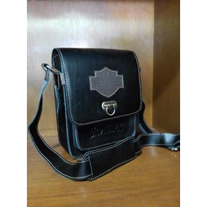HARLEY DAVIDSON leather sling bag KK-27