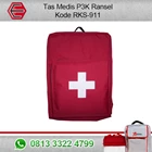 Medical First Aid Bag Backpack Red 1