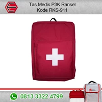 Medical First Aid Bag Backpack Red