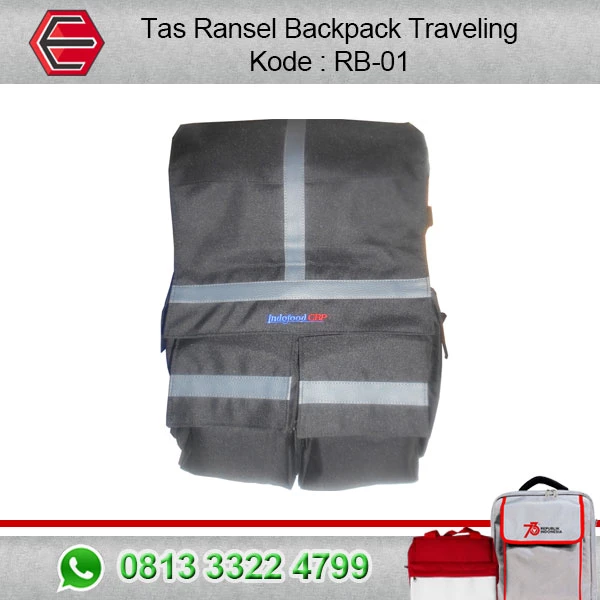 Tas Travel Backpack Indofood RB-01