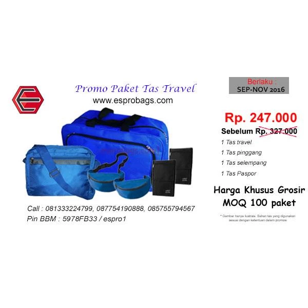Good Opportunity To Order The Package Travel Bag