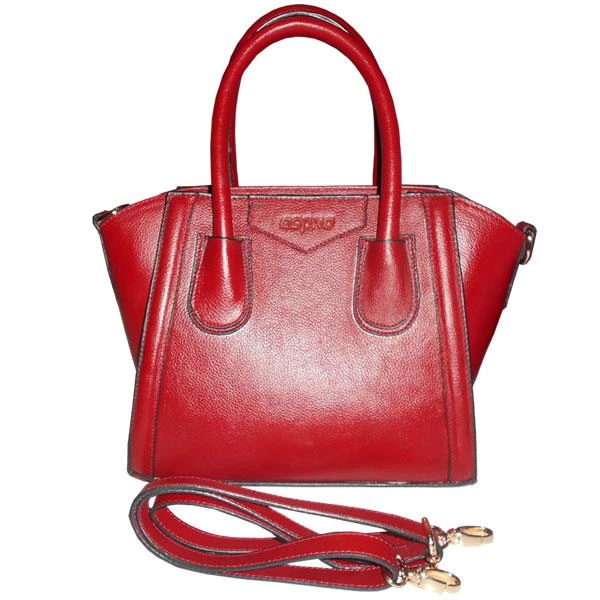 Handbag Leather Mini Handbag Genuine Leather-Red