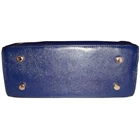 Handbag Leather Mini Handbag Genuine Leather-Navy 3
