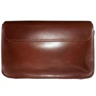 Leather Sling bag Brown women's 6