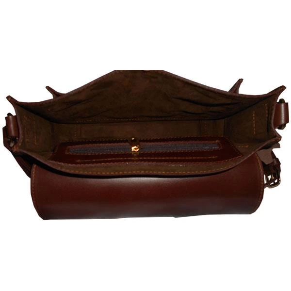 Leather Sling bag Brown-women