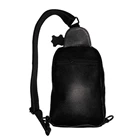 Men's Leather Sling bag MK-01 Black  3