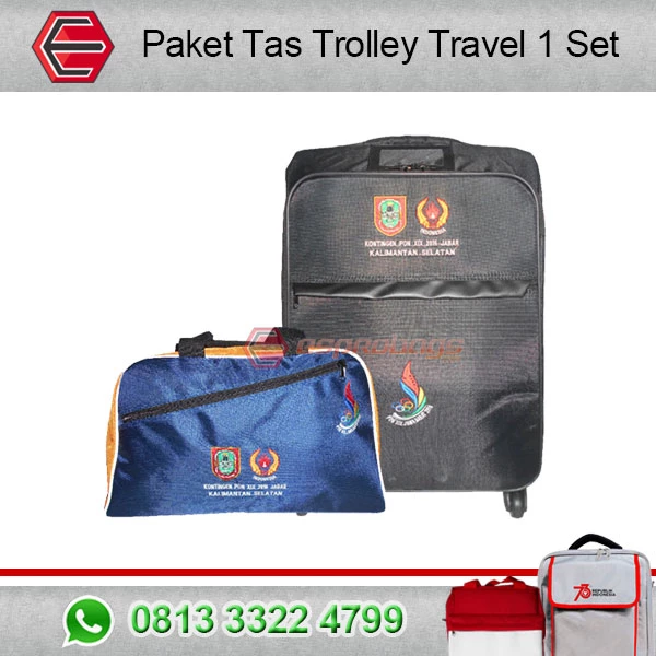 Paket Tas Trolley Travel 1 Set Espro