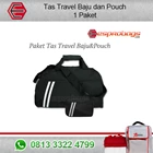 Tas Travel Baju Dan Pouch 1 Paket 1