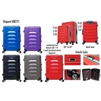 Dupont Koper Hardcase No Zipper 8771 Size 20&24inc Koper Branded
