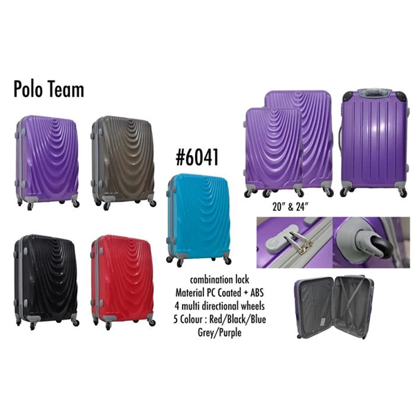 Polo Team Tas Koper Hardcase 6041 Size 20inc Koper Branded