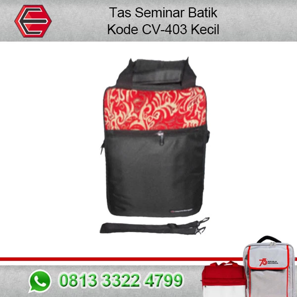 Code Batik Seminar Bag: CV-403 is small