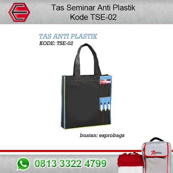 TSE-02 Code Anti-Plastic Seminar Bag
