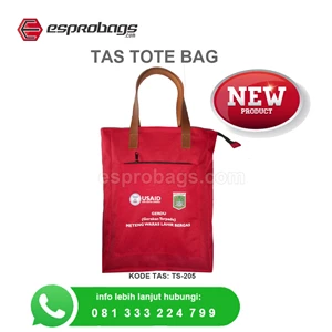 Tote Bag Premium Semi Leather Combination