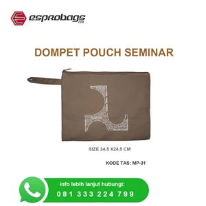  souvenir dompet pouch gratis sablon logo perusahaan anda MP-31